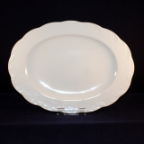 Monbijou weiss Platte oval 32 x 23,5 cm neuwertig