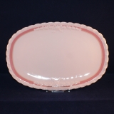 Porcelaine Rosé Desiree Monique Platte oval 32 x 21,5 cm neuwertig