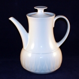 Lanzette white Coffee Pot with Lid 18,5 cm used