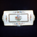 Chinese Rose Cake/Sandwich Plate 34 x 15,5 cm used